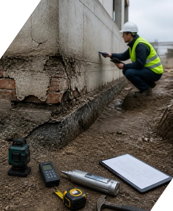 Обследование фундаментов в Снежинске от 10392 р. | ЭкспертизаРоссия