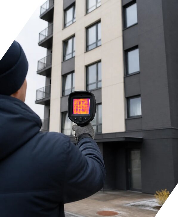 Тепловизионное обследование зданий в Снежинске от 5196 р. | ЭкспертизаРоссия